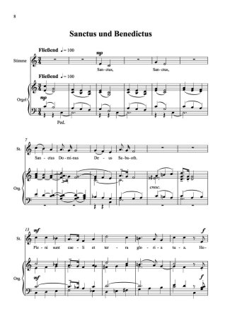 Preview: Sanctus Missa brevis